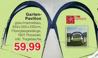 Wiglo Wunderland TIM GARDEN Garten Pavillon Angebot