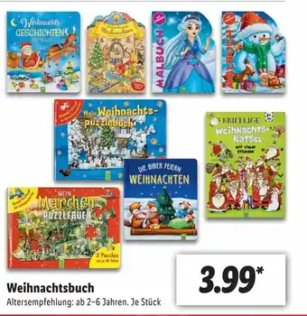 Lidl Weihnachtsbuch Angebot