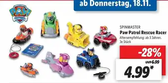 Lidl Paw Patrol Rescue Racer Angebot