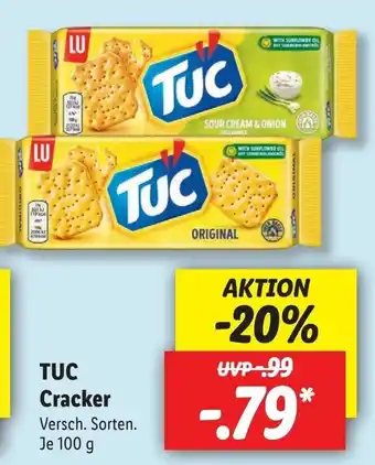 Lidl TUC Cracker 100g Angebot