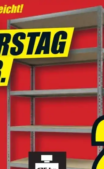 B1 Discount Baumarkt Schwerlaststeckregal Angebot