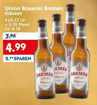 Hol'ab Getränkemarkt Union Brauerei Bremen Krausen Angebot