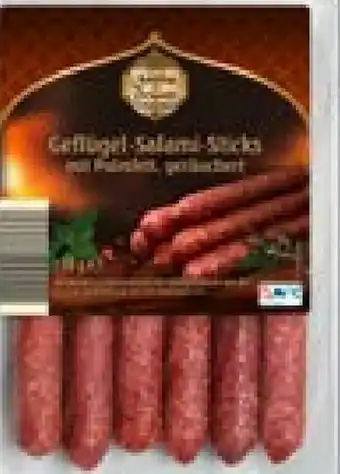 Aldi Nord Geflügel-Salami-Sticks Angebot