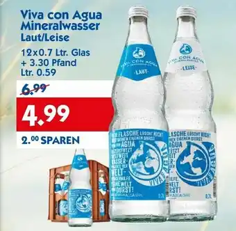 Hol'ab Getränkemarkt Viva con Aqua Mineralwasser Angebot