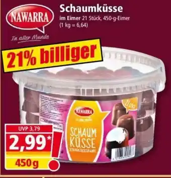 Norma NAWARRA Schaumküsse 450-g-Eimer Angebot
