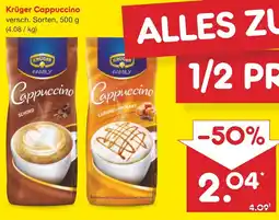 Netto Marken-Discount KRUGER FAMILY Cappuccino 500 g Angebot