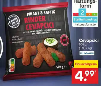 Netto Marken-Discount GOUR MEAT Cevapcici 500 g Angebot