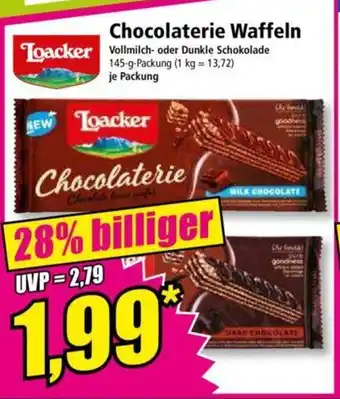 Norma Loacker Chocolaterie Waffeln 145-g-Packung Angebot