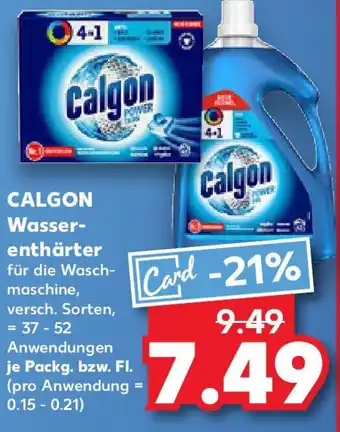 Kaufland CALGON Wasser- enthärter Angebot