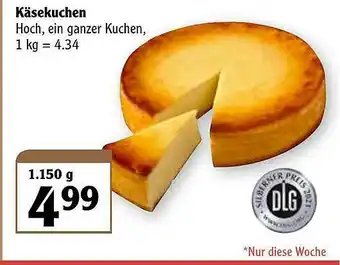 Globus Käsekuchen Angebot