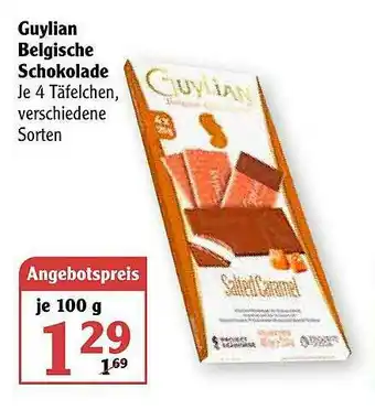 Globus Guylian Belgische Schokolade Angebot