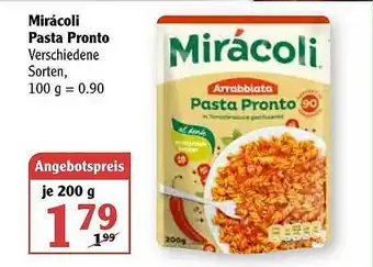 Globus Mirácoli Pasta Pronto Angebot