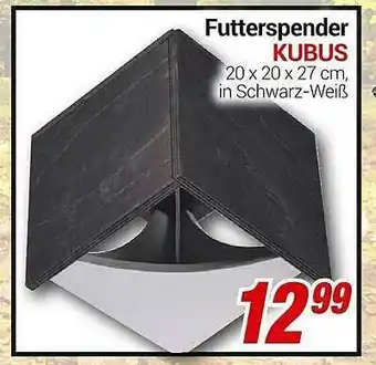 CENTERSHOP Futterspender Kubus Angebot