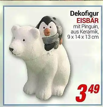 CENTERSHOP Dekofigur Eisbär Angebot