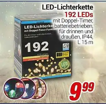 CENTERSHOP Led-lichterkette 192 Leds Angebot