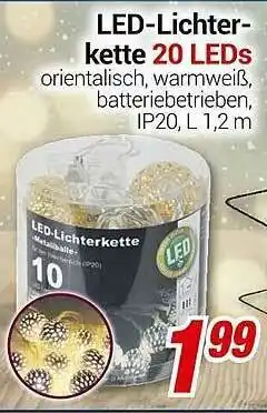 CENTERSHOP Led-lichterkette 20 Leds Angebot