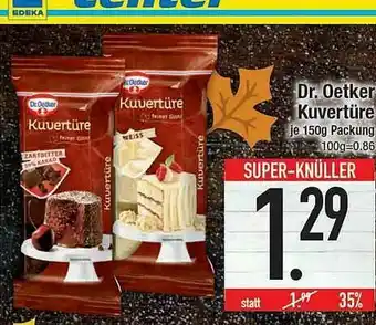 E-Center Dr. Oetker Kuvertüre Angebot