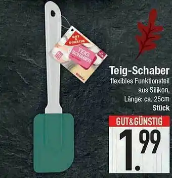 E-Center Gut & Günstig Teig Schaber Angebot