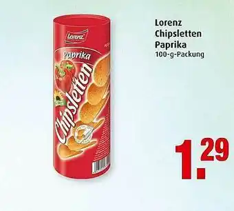 Markant Lorenz Chipsletten Paprika Angebot