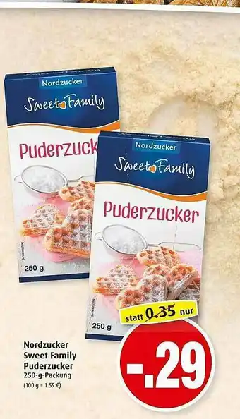 Markant Nordzucker Sweet Family Puderzucker Angebot