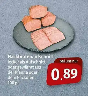 Markant Markt Hackbratenaufschnitt Angebot