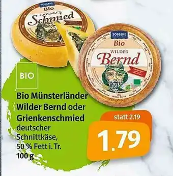 Markant Markt Bio Münsterländer Wilder Bernd Oder Grienkenschmied Angebot