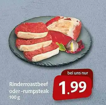 Markant Markt Rinderroastbeef Oder -rumpsteak Angebot