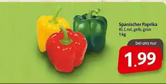 Markant Markt Spanischer Paprika Angebot