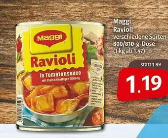 Markant Markt Maggi Ravioli Angebot