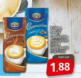 Markant Markt Krüger Family Cappuccino Angebot