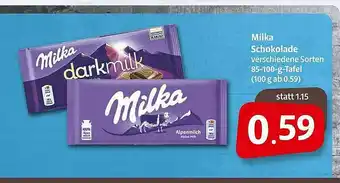 Markant Markt Milka Schokolade Angebot