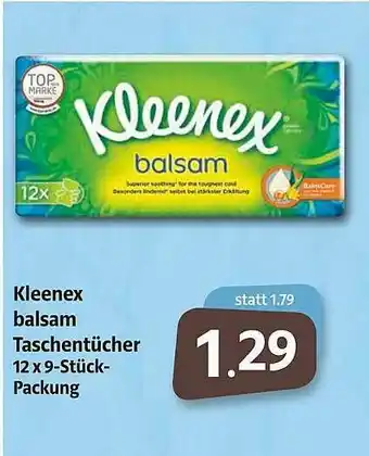 Markant Markt Kleenex Balsam Taschentücher Angebot