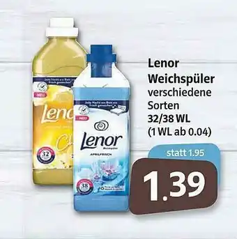 Markant Markt Lenor Weichspüler Angebot