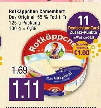 Marktkauf Rotkäppchen Camembert Angebot