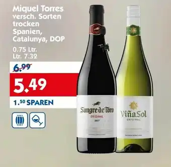 Hol'ab Getränkemarkt Miguel Torres versch. Sorten Angebot