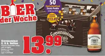 trinkgut Grevensteiner C. & A. Veltins 16x0,5L Angebot