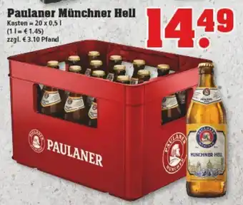 trinkgut Paulaner Münchner Hell 20x0,5L Angebot