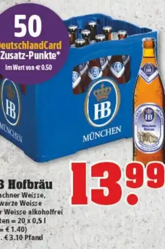 trinkgut HB Hofbräu 20x0,5L Angebot