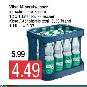 Marktkauf Vilsa Mineralwasser Angebot