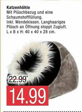 Marktkauf Katzenhöhle Angebot