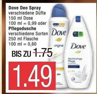 Marktkauf Dove Deo Spray Oder Pflegedusche Angebot