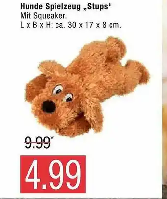 Marktkauf Hunde Spielzeug „stups” Angebot