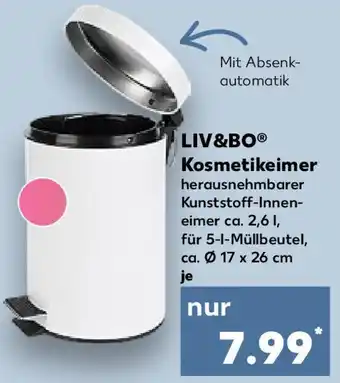 Kaufland LIV&BO Kosmetikeimer Angebot