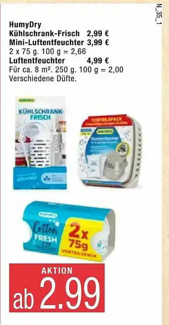 Marktkauf Humycry Kühlschrank-frisch, Mini-luftentfeuchter Oder Luftentfeuchter Angebot