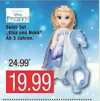 Marktkauf Disney Frozen Spiel-set „elsa Und Nokk” Angebot