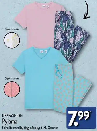 Aldi Nord UP2FASHION Pyjama Angebot