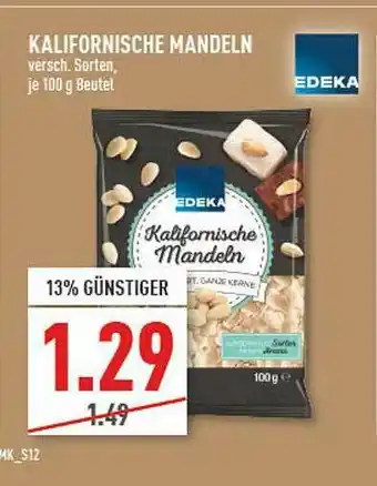 Marktkauf Kalifornische Mandeln Edeka Angebot