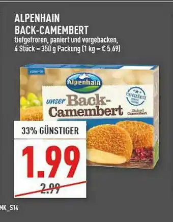 Marktkauf Alpenhain Back-camembert Angebot