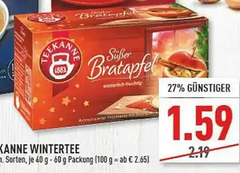 Marktkauf Teekanne Wintertee Angebot