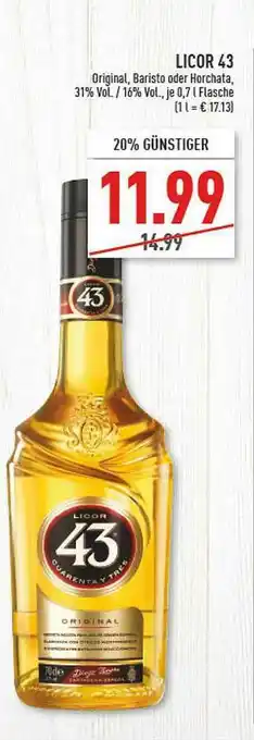 Marktkauf Licor 43 Angebot